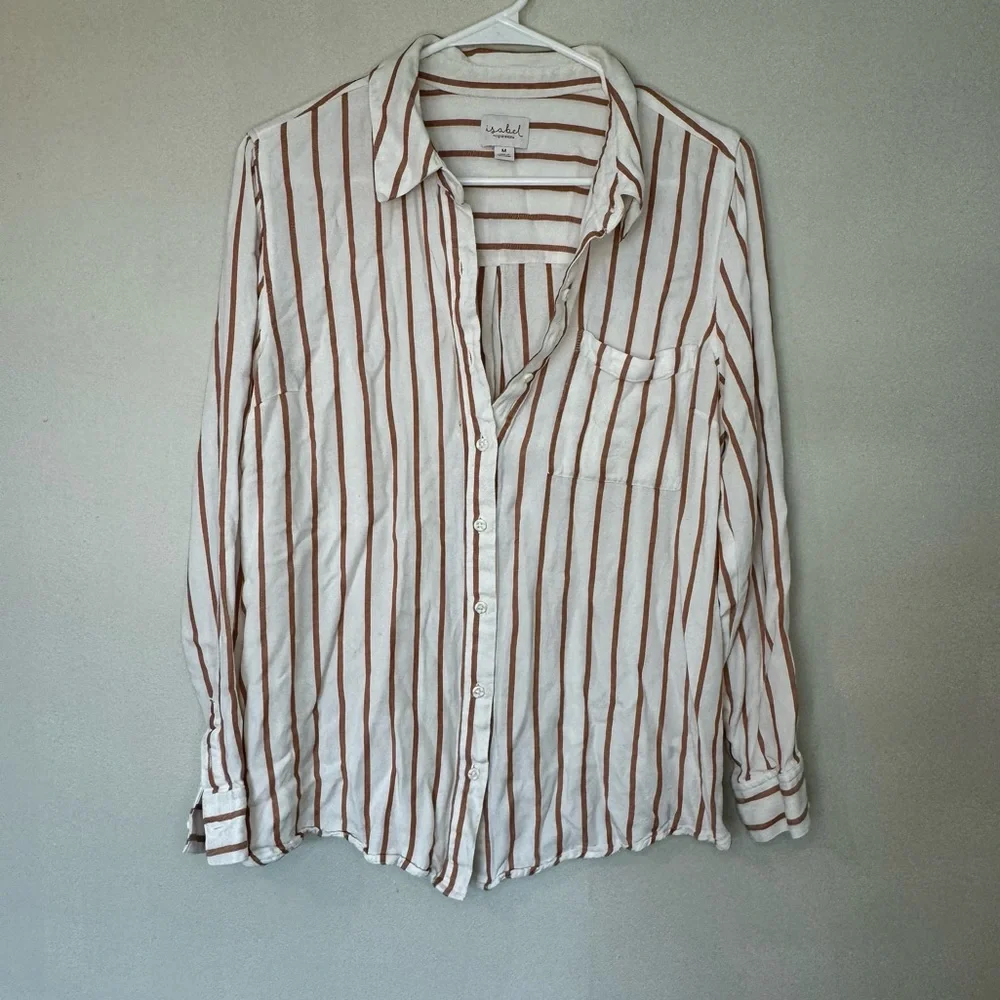 Isabel Button Down Shirt - Picture 3 of 7